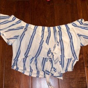 Off-the-shoulder Top